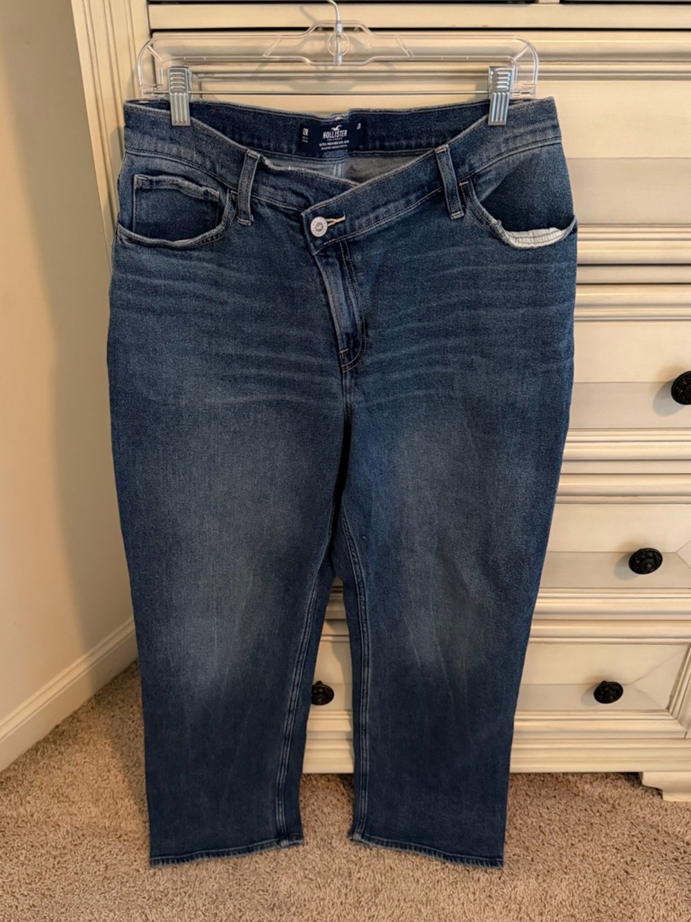 Hollister Ultra High-Rise Dad Jean Vintage Stretch